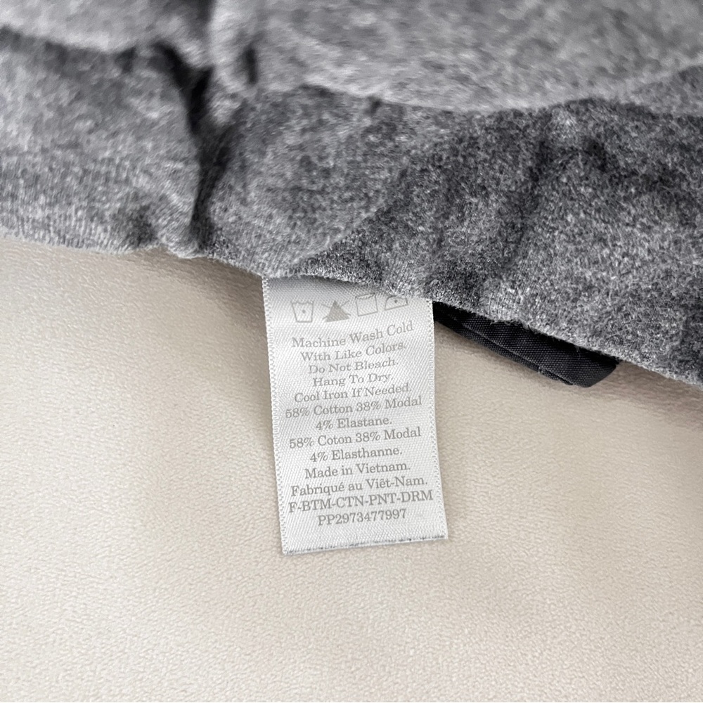 Everlane The Dream Pant Trouser Knit | Heathered Charcoal Gray| S - Picture 5 of 5